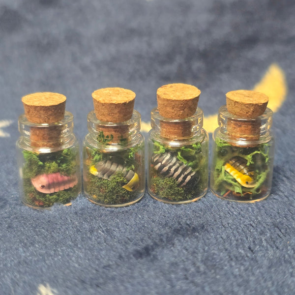 Lucky Little Pod - Glass Bottle Trinket