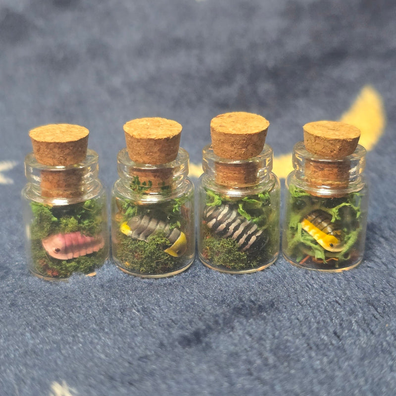 Lucky Little Pod - Glass Bottle Trinket