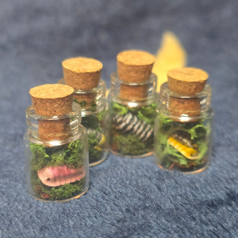 Lucky Little Pod - Glass Bottle Trinket