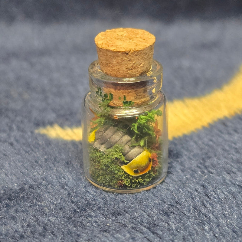 Lucky Little Pod - Glass Bottle Trinket