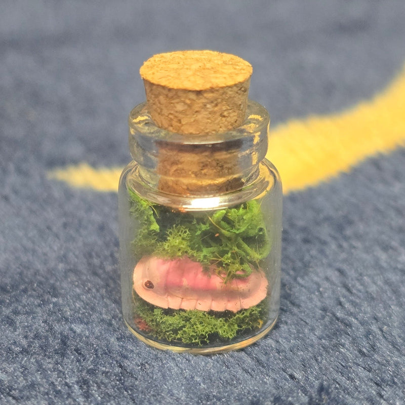Lucky Little Pod - Glass Bottle Trinket